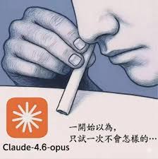 Claude 上癮梗圖